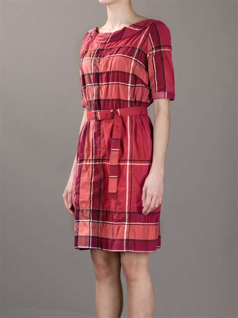 burberry plaid dress